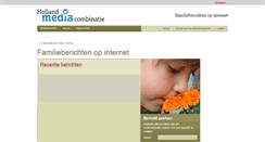 Desktop Screenshot of familieberichtenopinternet.nl