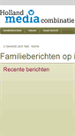 Mobile Screenshot of familieberichtenopinternet.nl